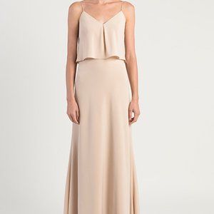 Jenny Yoo Long Bridesmaid Dress Elle NWT